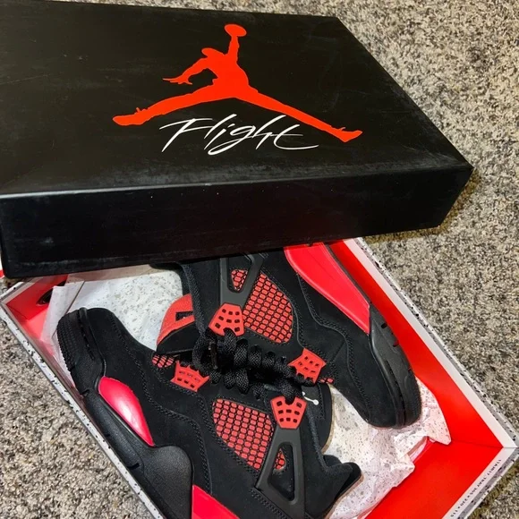 Jordan | Shoes | Jordan 4 Red Thunder | Poshmark display picture 2